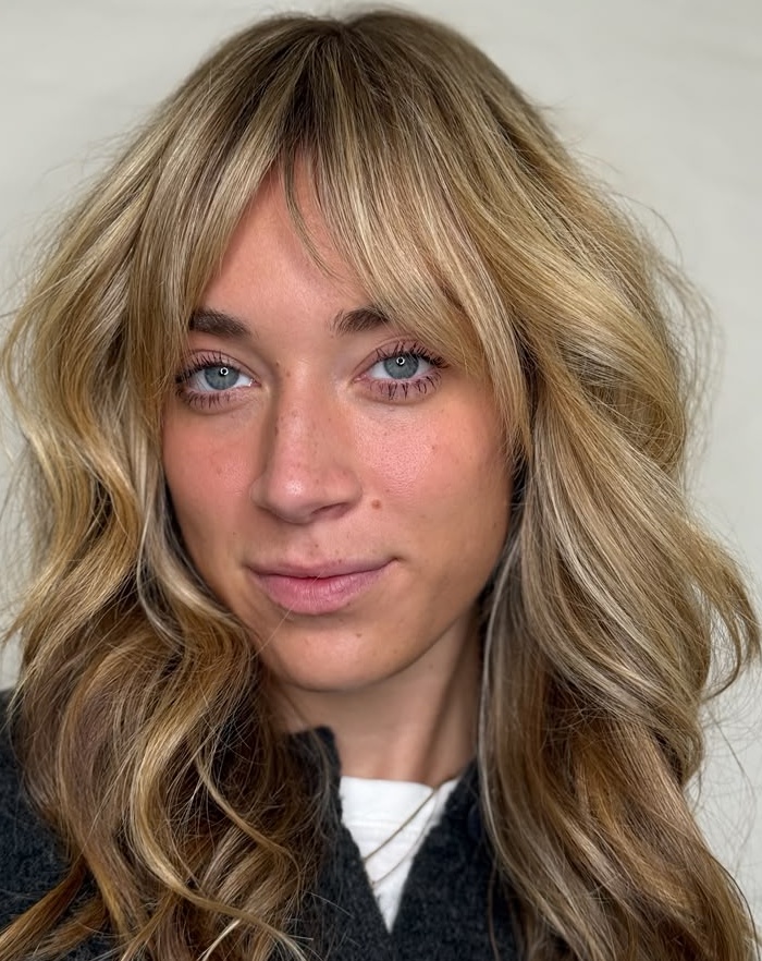 Soft waves styled for a Manhattan hotel guest